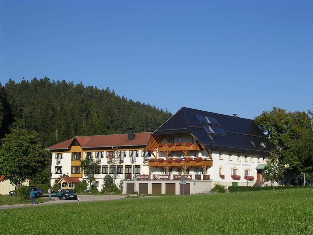 Landgasthof Zum Schwanen Hornberg Dış mekan fotoğraf
