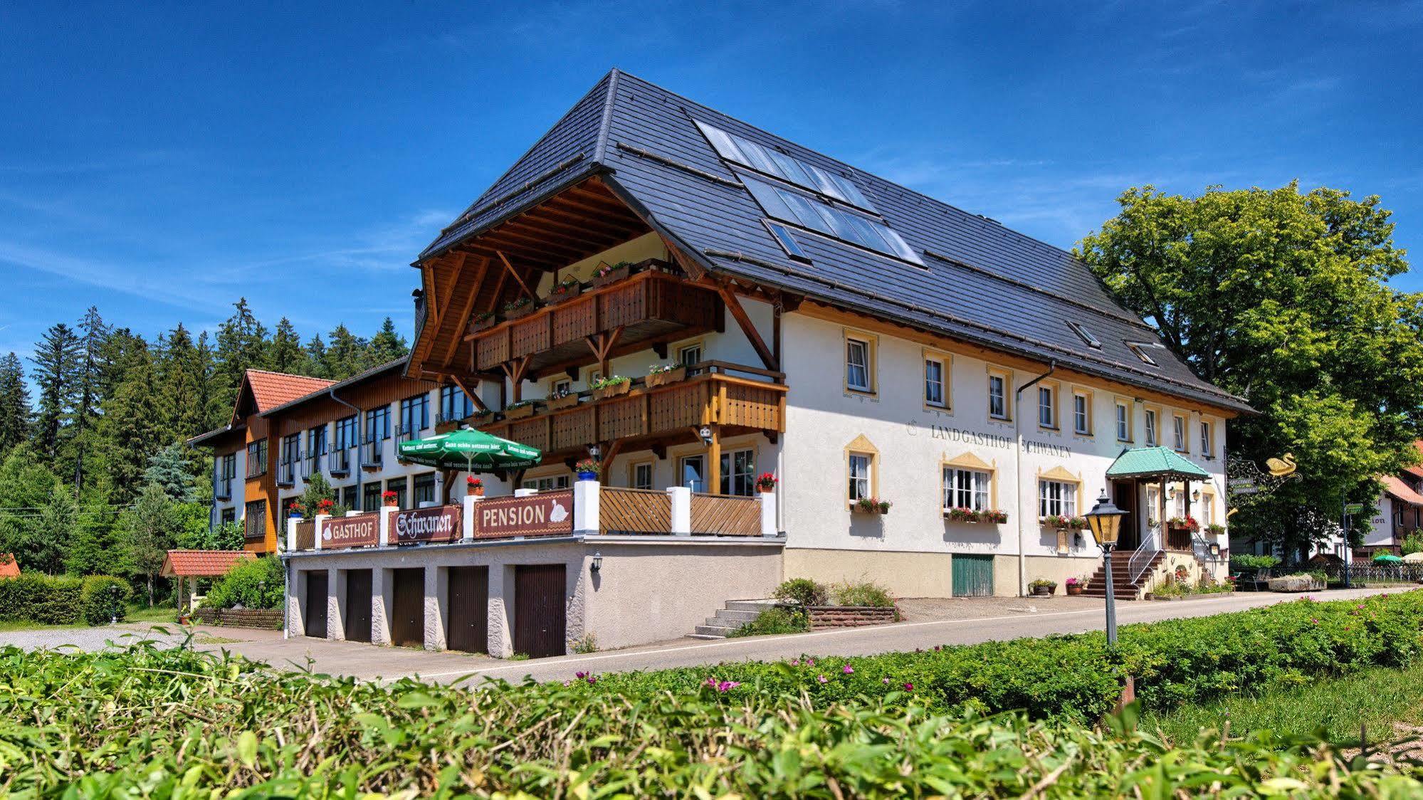 Landgasthof Zum Schwanen Hornberg Dış mekan fotoğraf