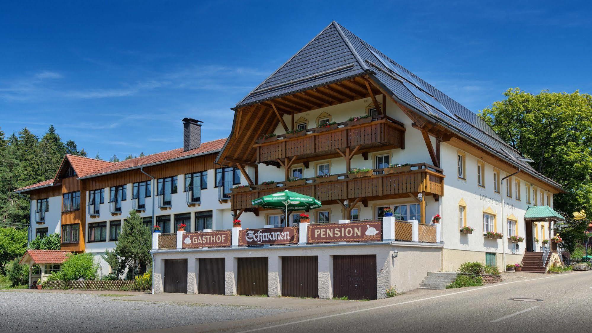 Landgasthof Zum Schwanen Hornberg Dış mekan fotoğraf