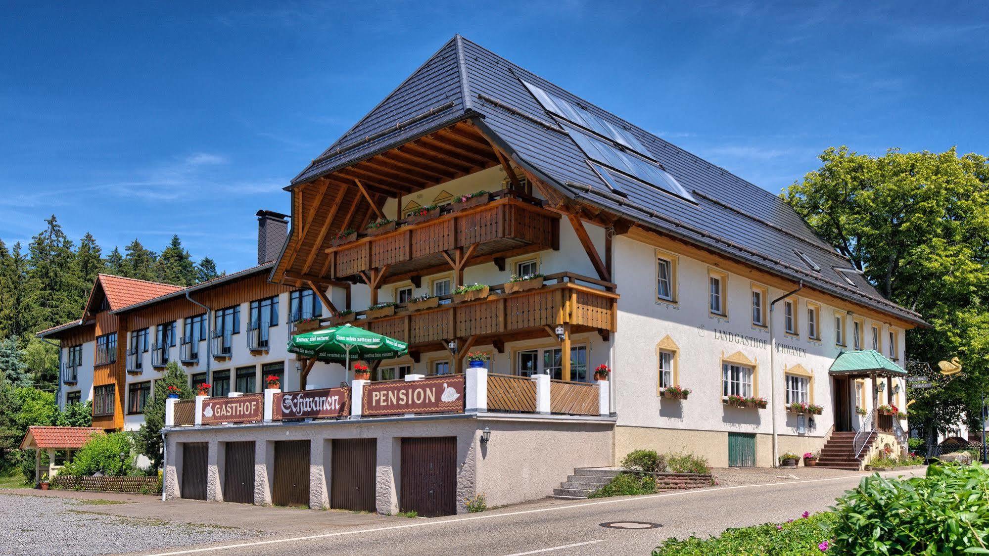 Landgasthof Zum Schwanen Hornberg Dış mekan fotoğraf