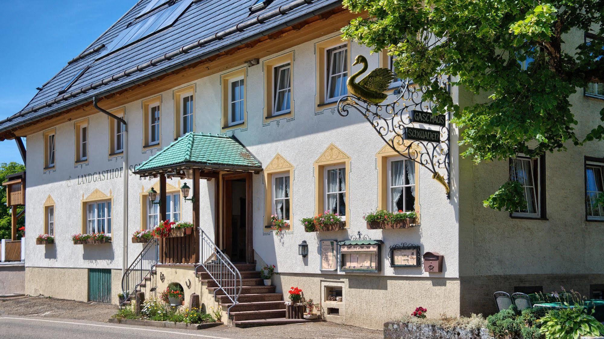 Landgasthof Zum Schwanen Hornberg Dış mekan fotoğraf